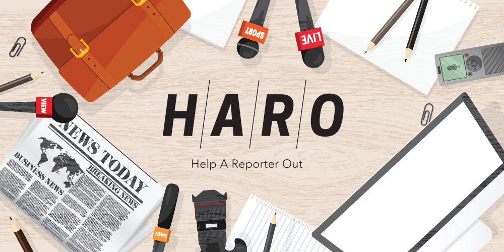   Reporter Out (HARO) باك لينك.